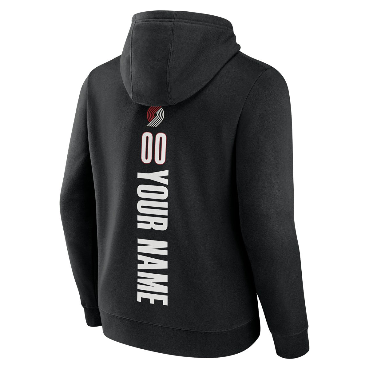 Portland Trail Blazers Playmaker Personalized Name & Number Pullover Hoodie Black