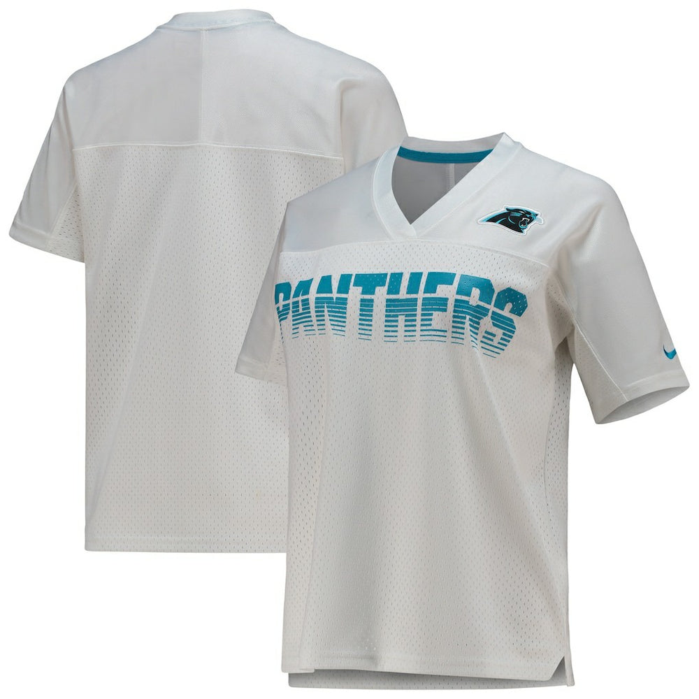 Carolina Panthers Women's Fan Replica Jersey - White - Nike