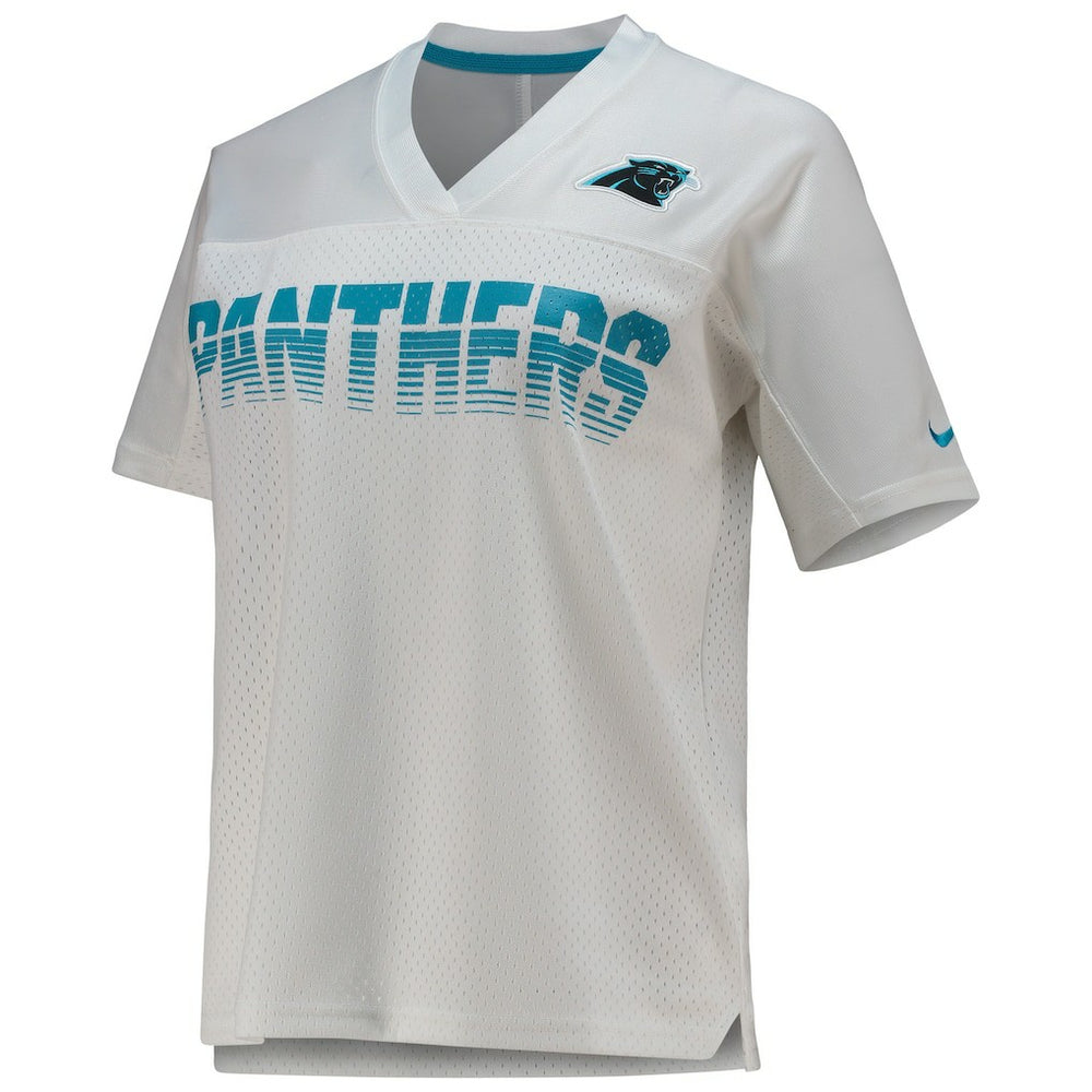 Carolina Panthers Women's Fan Replica Jersey - White - Nike