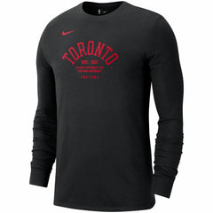 Nike Toronto Raptors 75th Anniversary Courtside Element Long Sleeve T-Shirt Black