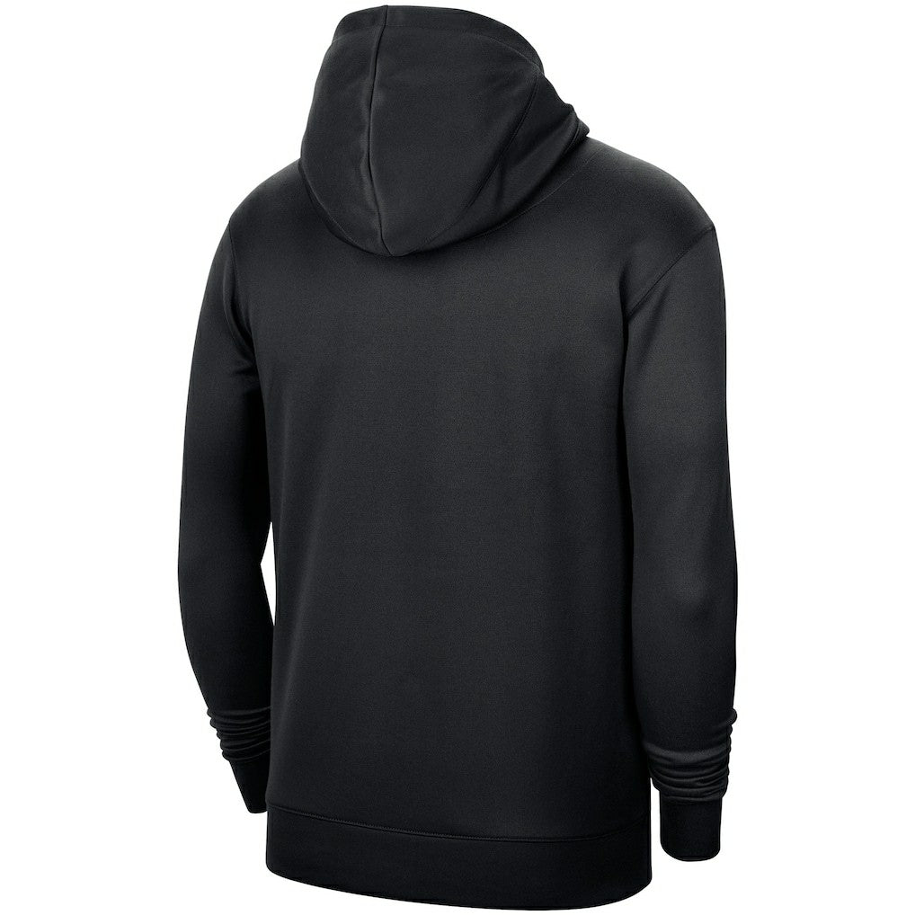 Nike Brooklyn Nets 2021-2022 Spotlight On Court Performance Practice Pullover Hoodie Black