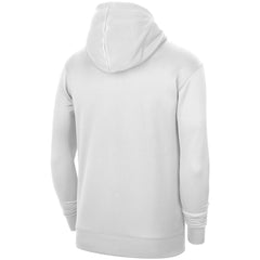 Nike Brooklyn Nets 2021-2022 Spotlight On Court Performance Practice Pullover Hoodie White