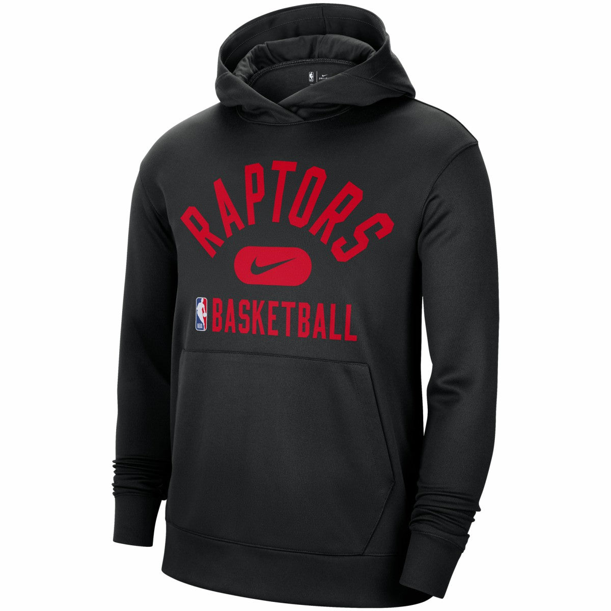 Nike Toronto Raptors 2021-2022 Spotlight On Court Performance Practice Pullover Hoodie Black