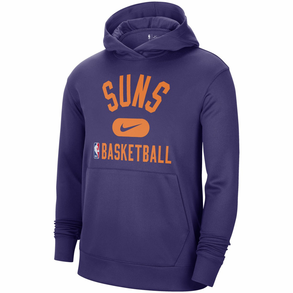Nike Phoenix Suns 2021-2022 Spotlight On Court Performance Practice Pullover Hoodie Purple