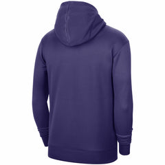 Nike Phoenix Suns 2021-2022 Spotlight On Court Performance Practice Pullover Hoodie Purple
