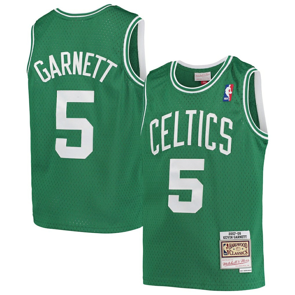 Mitchell & Ness Kevin Garnett Boston Celtics Youth 2007/08 Hardwood Classics Swingman Jersey Kelly Green
