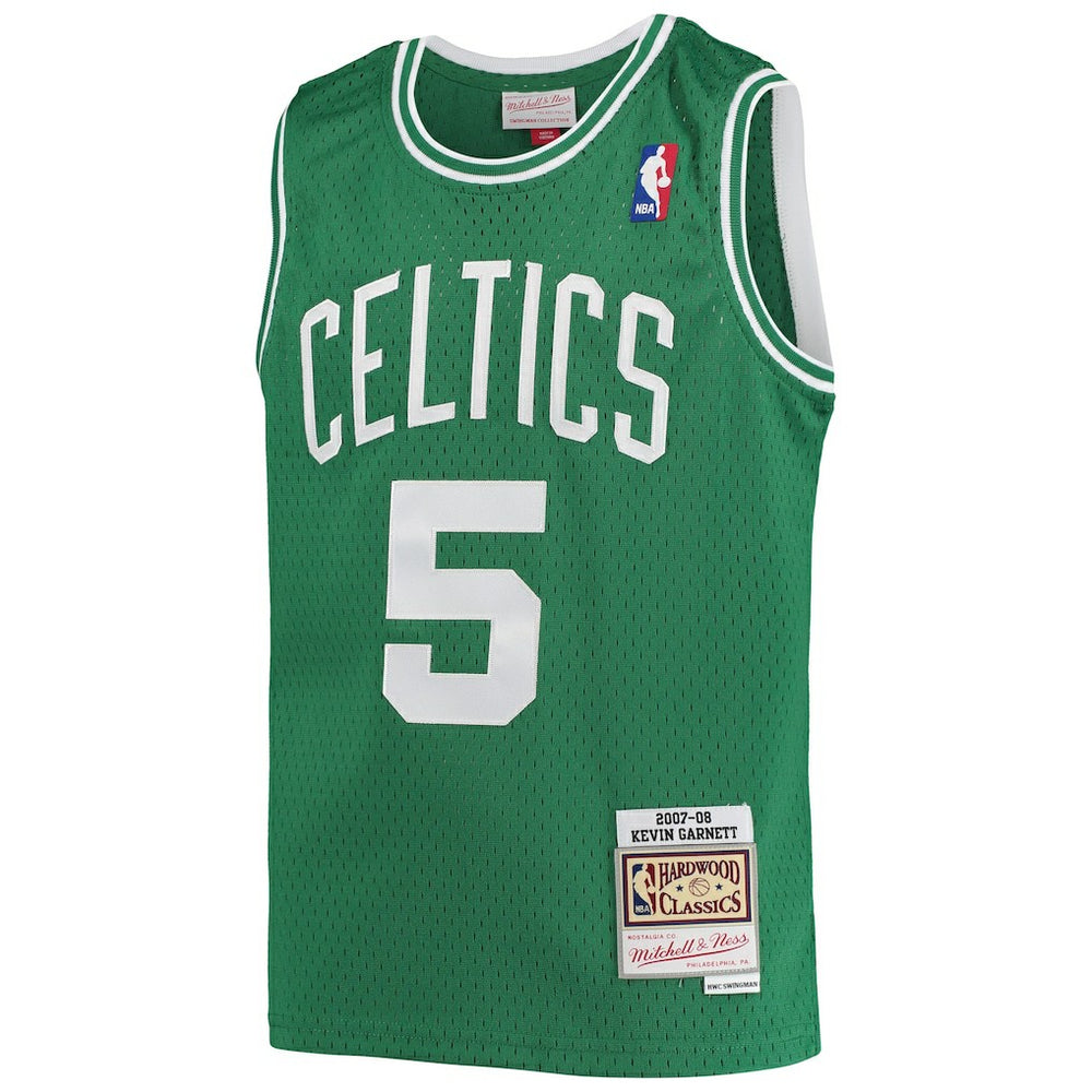 Mitchell & Ness Kevin Garnett Boston Celtics Youth 2007/08 Hardwood Classics Swingman Jersey Kelly Green