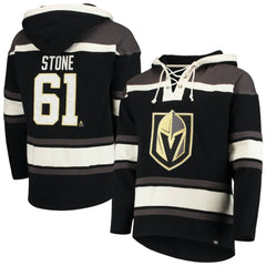 Mark Stone Vegas Golden Knights '47 Player Name & Number Lacer Pullover Hoodie - Black | 47 brand on sale