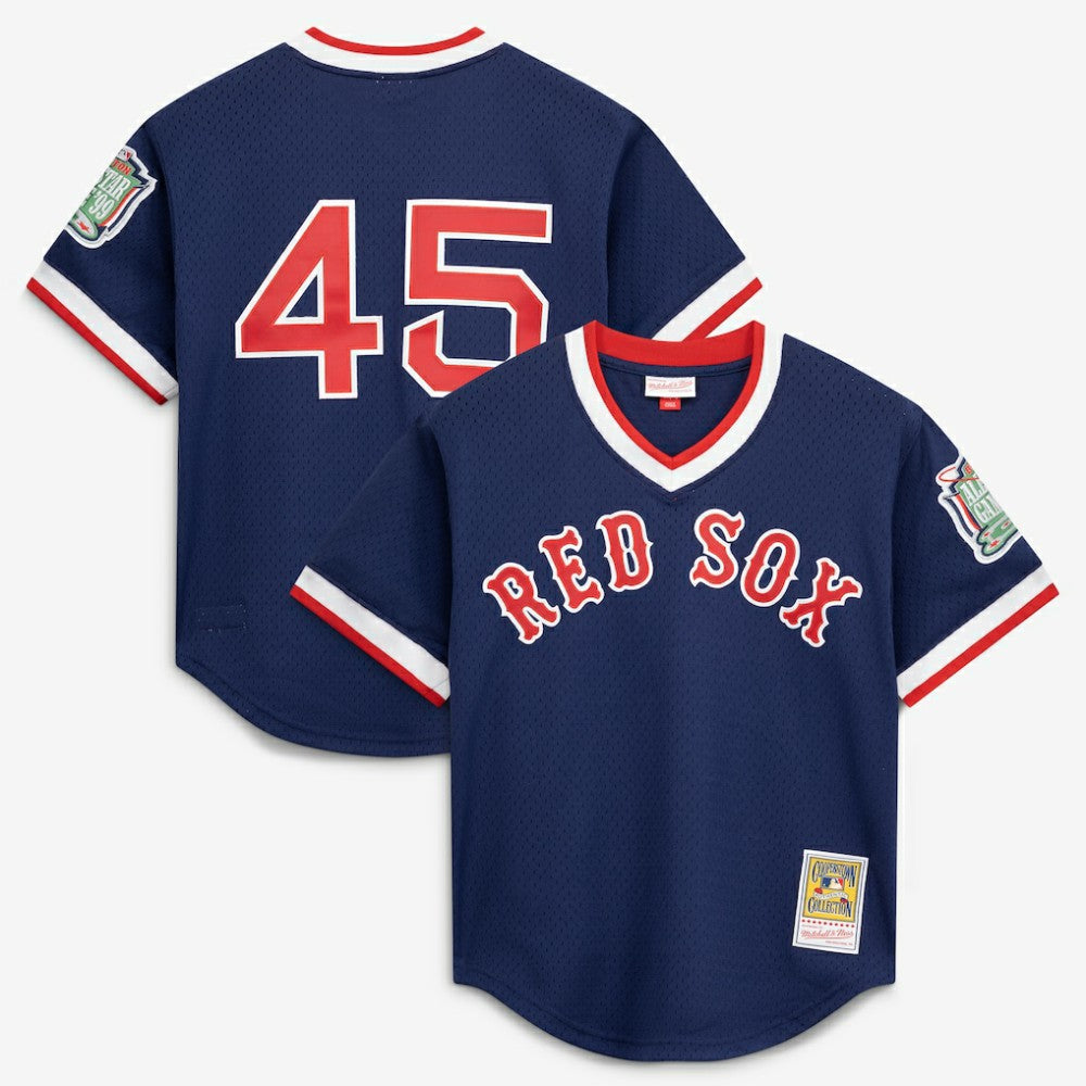 Pedro Martinez Boston Red Sox Mitchell & Ness Authentic Batting Practice Jersey Near Me