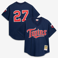 David Ortiz Minnesota Twins Mitchell & Ness 2002 Cooperstown Collection Mesh Batting Practice Jersey Online