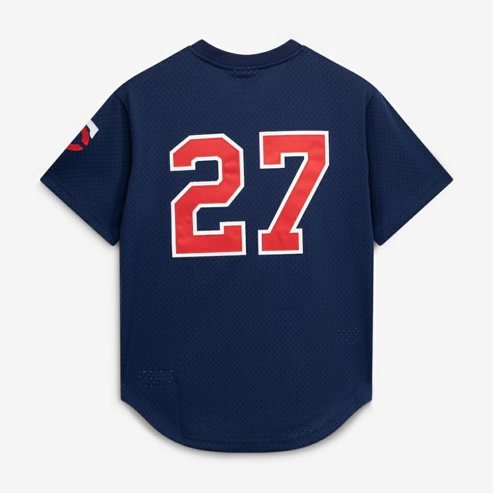 David Ortiz Minnesota Twins Mitchell & Ness 2002 Cooperstown Collection Mesh Batting Practice Jersey Online