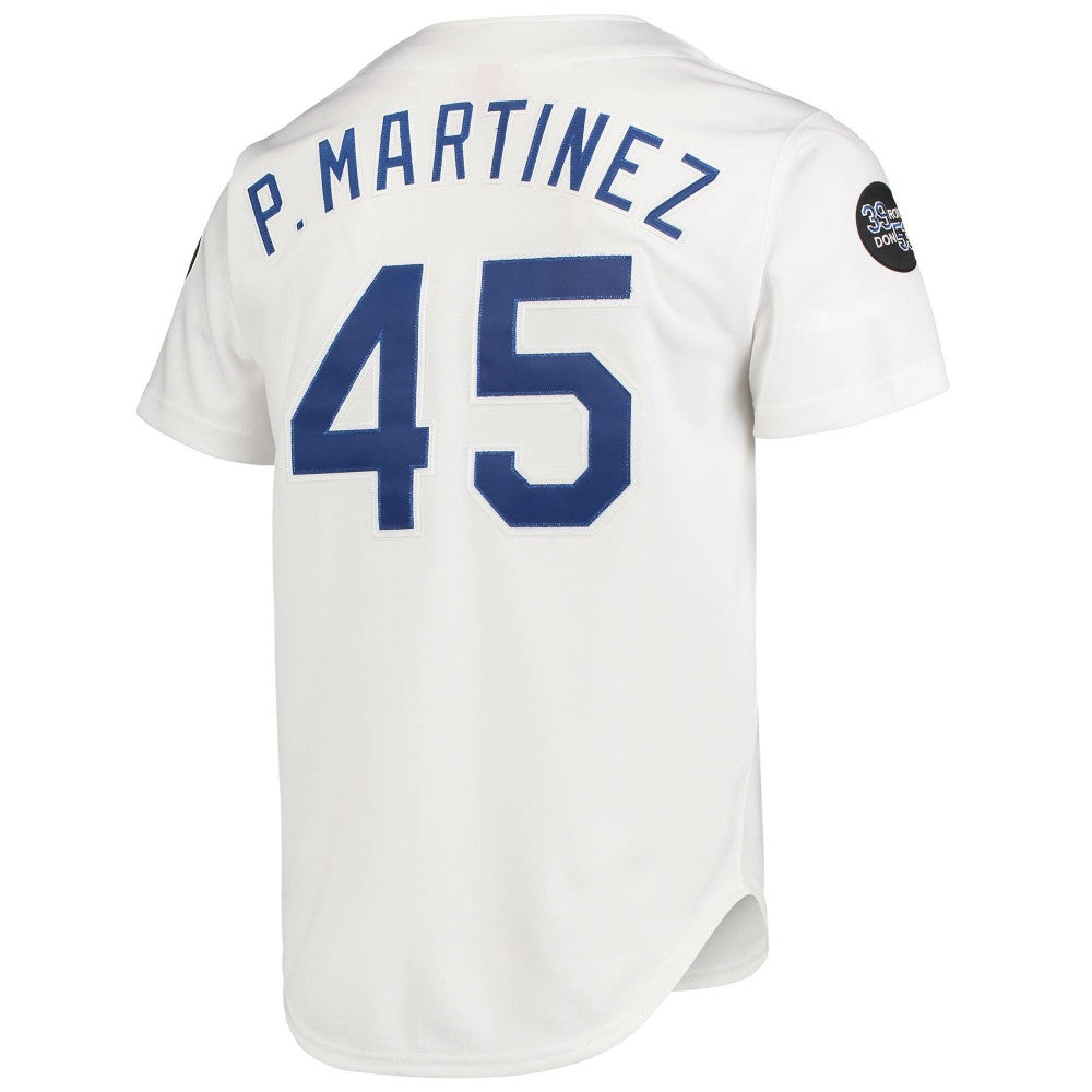 Pedro Martinez Los Angeles Dodgers Mitchell & Ness 1993 Cooperstown Collection Home Authentic Jersey Discount