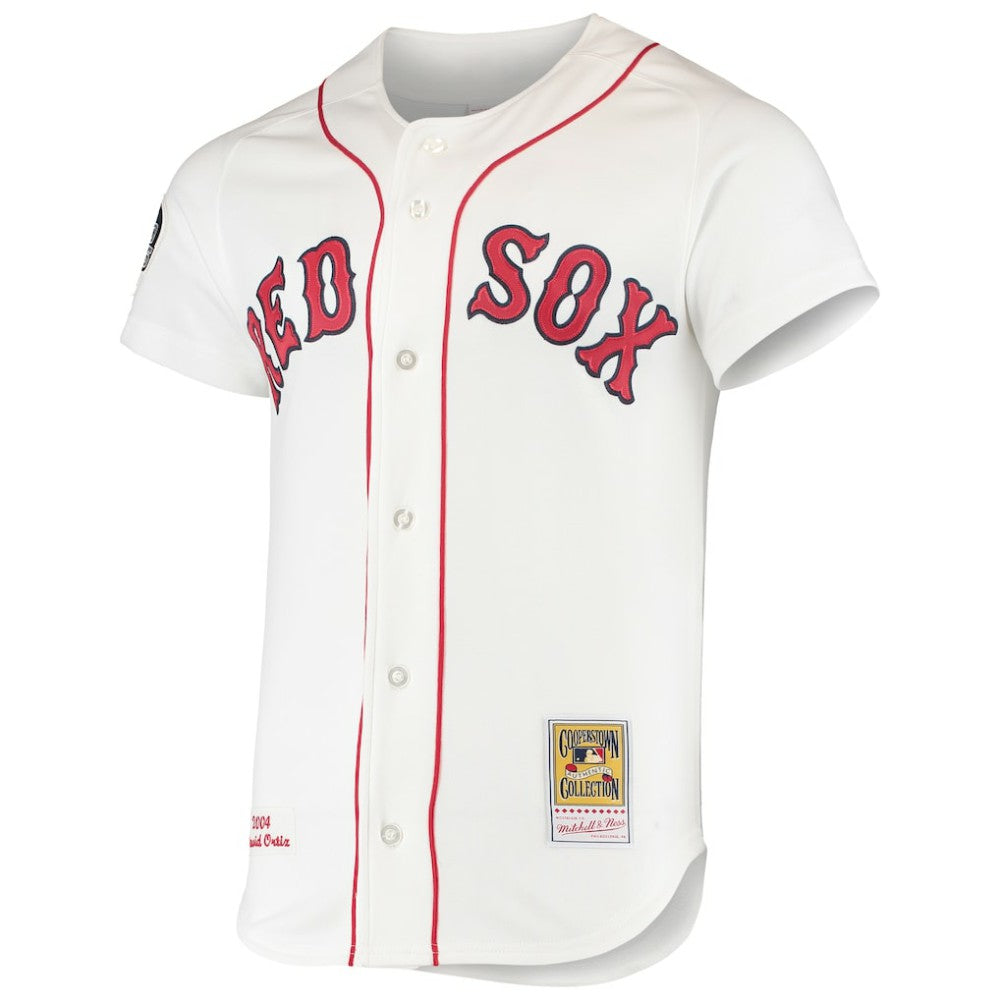 David Ortiz Boston Red Sox Mitchell & Ness 2004 Cooperstown Collection Home Authentic Jersey for sale