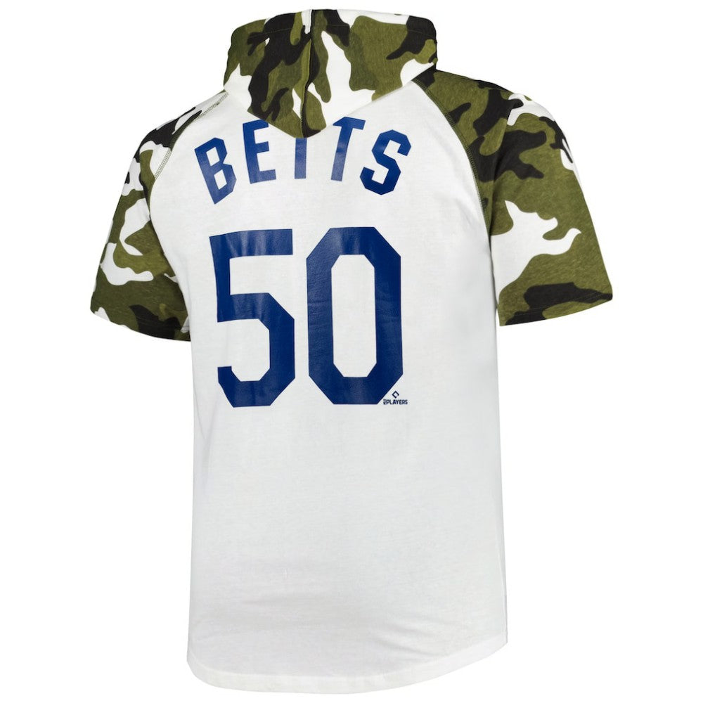 Mookie Betts Los Angeles Dodgers Player Big & Tall Raglan Hoodie T-Shirt Near Me