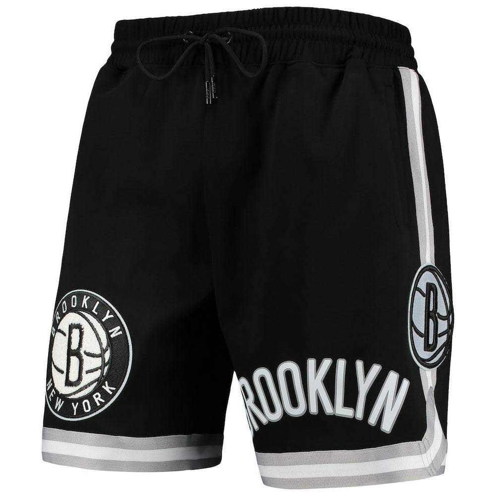 Brooklyn Nets Pro Standard Chenille Shorts Black