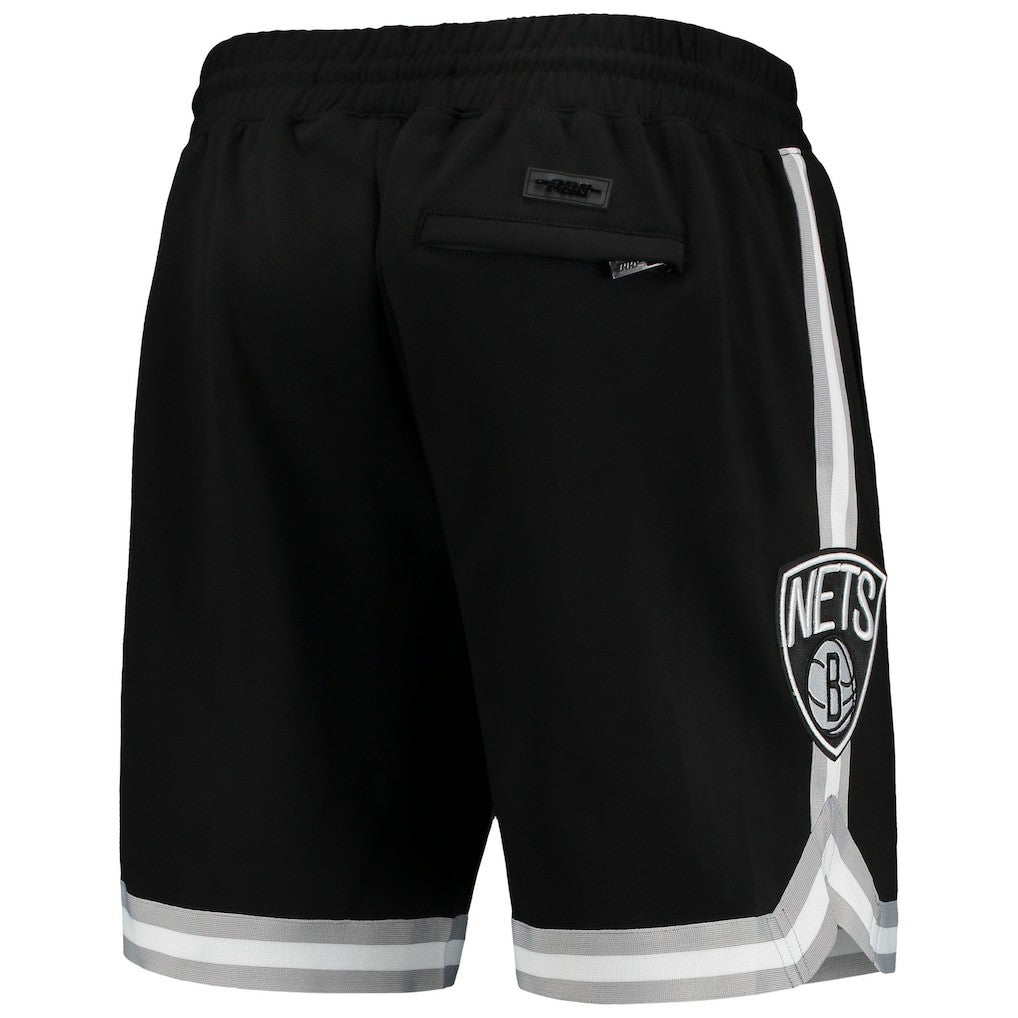Brooklyn Nets Pro Standard Chenille Shorts Black