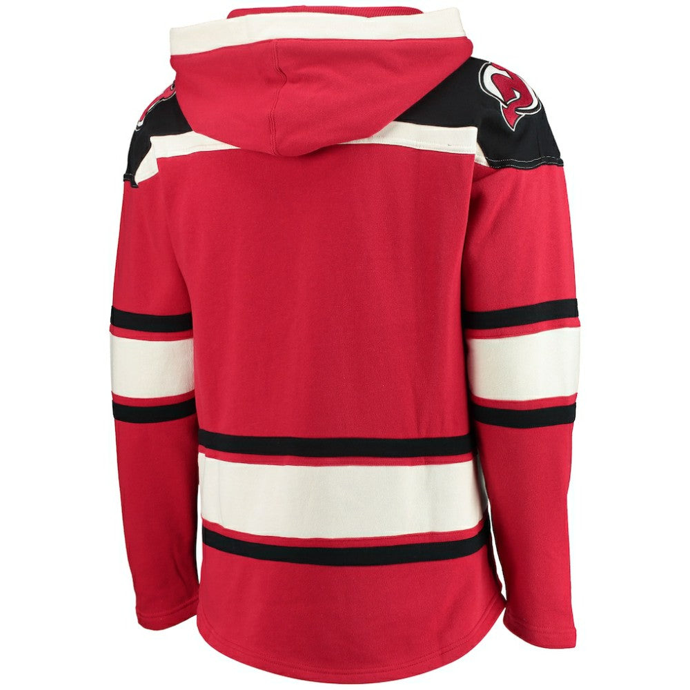 New Jersey Devils '47 Superior Lacer Hoodie - Red | 47 brand sale