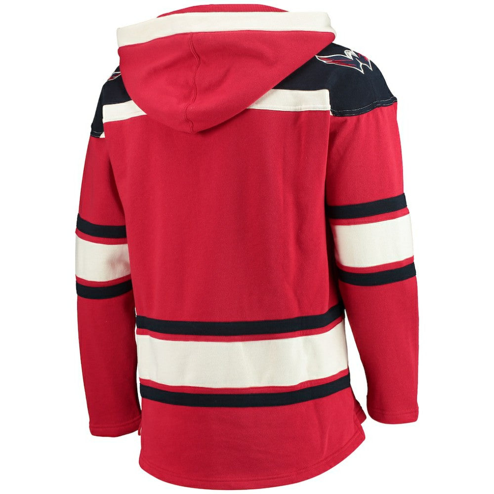 Washington Capitals '47 Superior Lacer Hoodie - Red | 47 brand Lifestyle