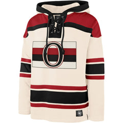 Ottawa Senators '47 Superior Lacer Hoodie - Cream | 47 brand sale