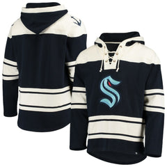 Seattle Kraken '47 Superior Lacer Hoodie - Navy | 47 brand near me
