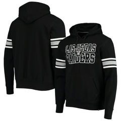 Las Vegas Raiders '47 Double Block Pullover Hoodie - Black - 47 brand