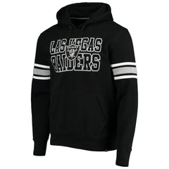 Las Vegas Raiders '47 Double Block Pullover Hoodie - Black - 47 brand