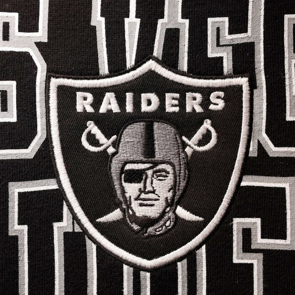 Las Vegas Raiders '47 Double Block Pullover Hoodie - Black - 47 brand