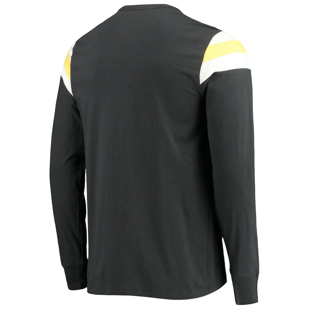 Pittsburgh Steelers '47 Franklin Rooted Long Sleeve T-Shirt - Black - 47 brand