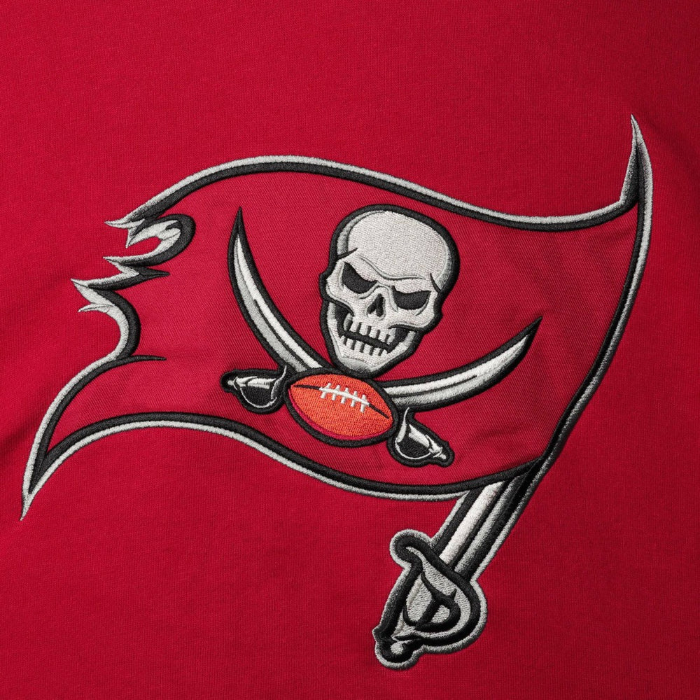 Tampa Bay Buccaneers '47 Lacer V-Neck Pullover Hoodie - Red - 47 brand