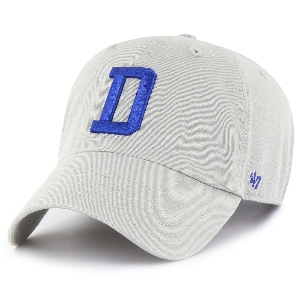 Dallas Cowboys '47 Clean Up Adjustable Hat - Gray - 47 brand