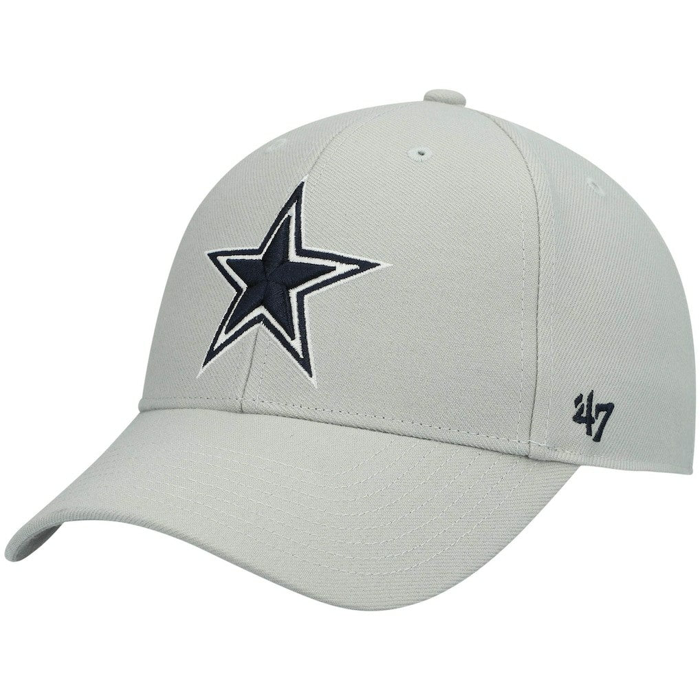 Dallas Cowboys '47 MVP Secondary Logo Adjustable Hat - Gray - 47 brand