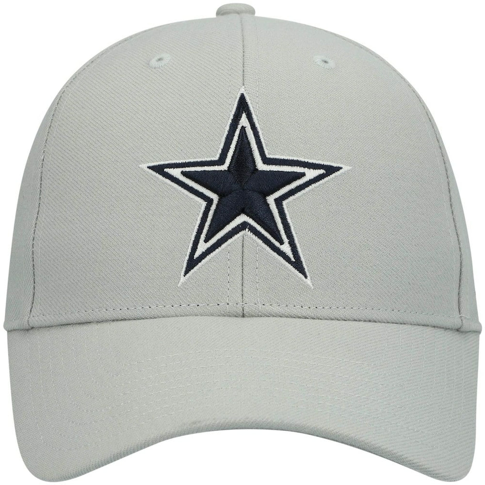 Dallas Cowboys '47 MVP Secondary Logo Adjustable Hat - Gray - 47 brand