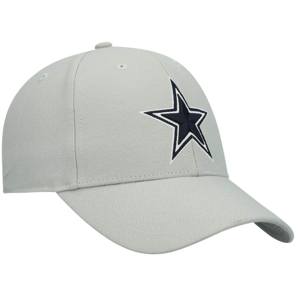 Dallas Cowboys '47 MVP Secondary Logo Adjustable Hat - Gray - 47 brand