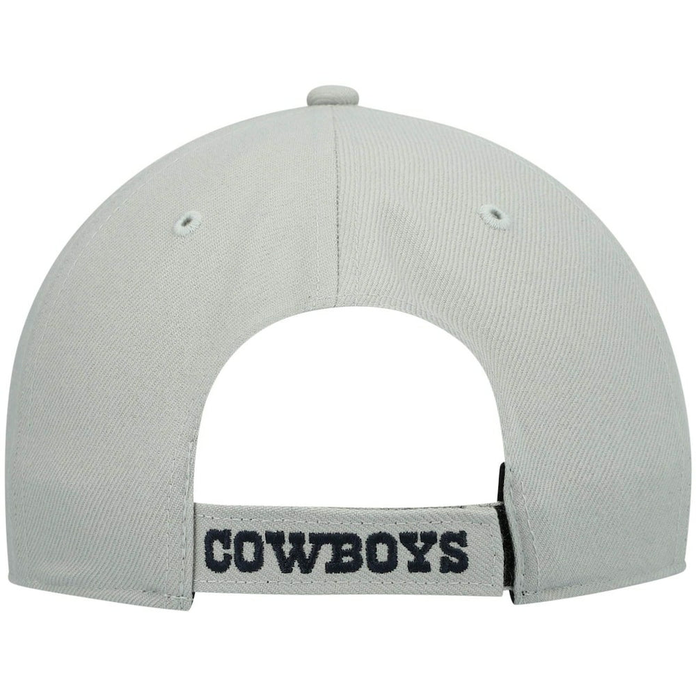 Dallas Cowboys '47 MVP Secondary Logo Adjustable Hat - Gray - 47 brand