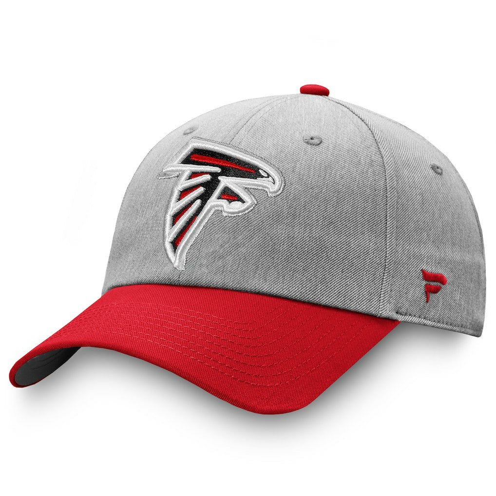 Atlanta Falcons Two-Tone Snapback Hat - Heathered Gray/Red - Fanatics