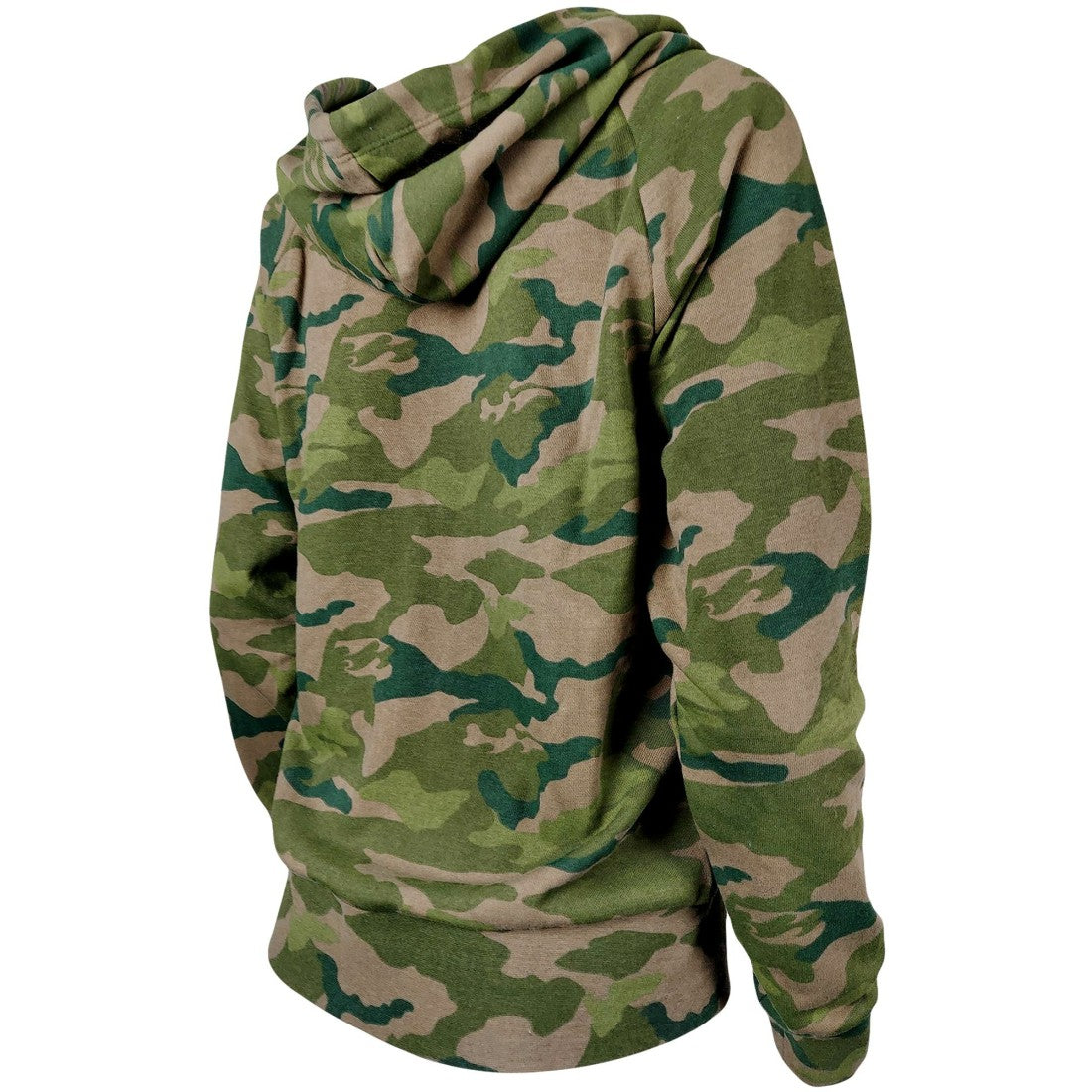 Tampa Bay Buccaneers New Era Women's Raglan Full-Zip Hoodie - Camo - NFL