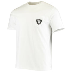 Las Vegas Raiders Vineyard Vines Big & Tall Helmet T-Shirt - White - NFL