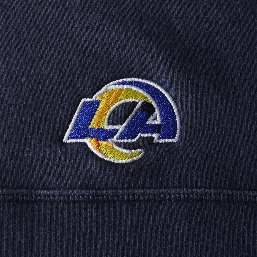 Los Angeles Rams Vineyard Vines Shep Shirt Quarter-Zip Sweatshirt - Navy - NFL