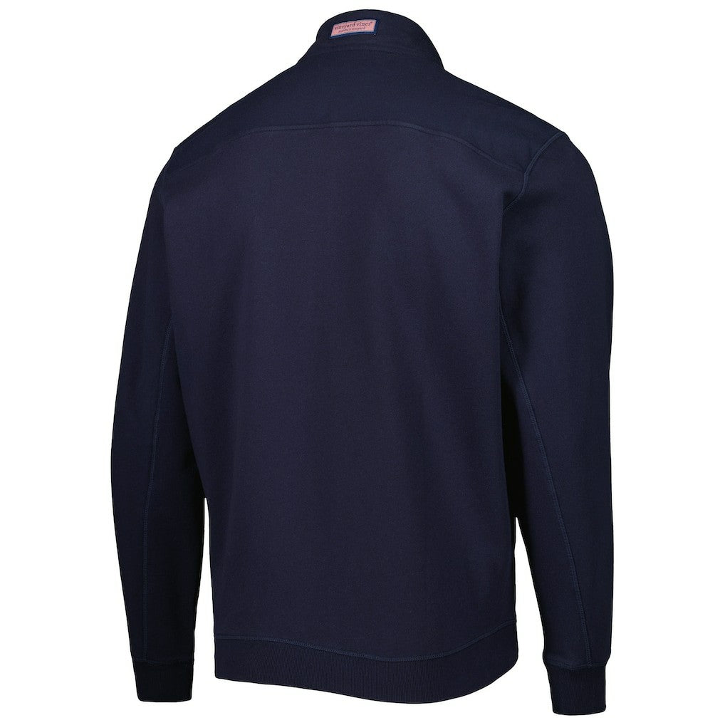 Los Angeles Rams Vineyard Vines Shep Shirt Quarter-Zip Sweatshirt - Navy - NFL