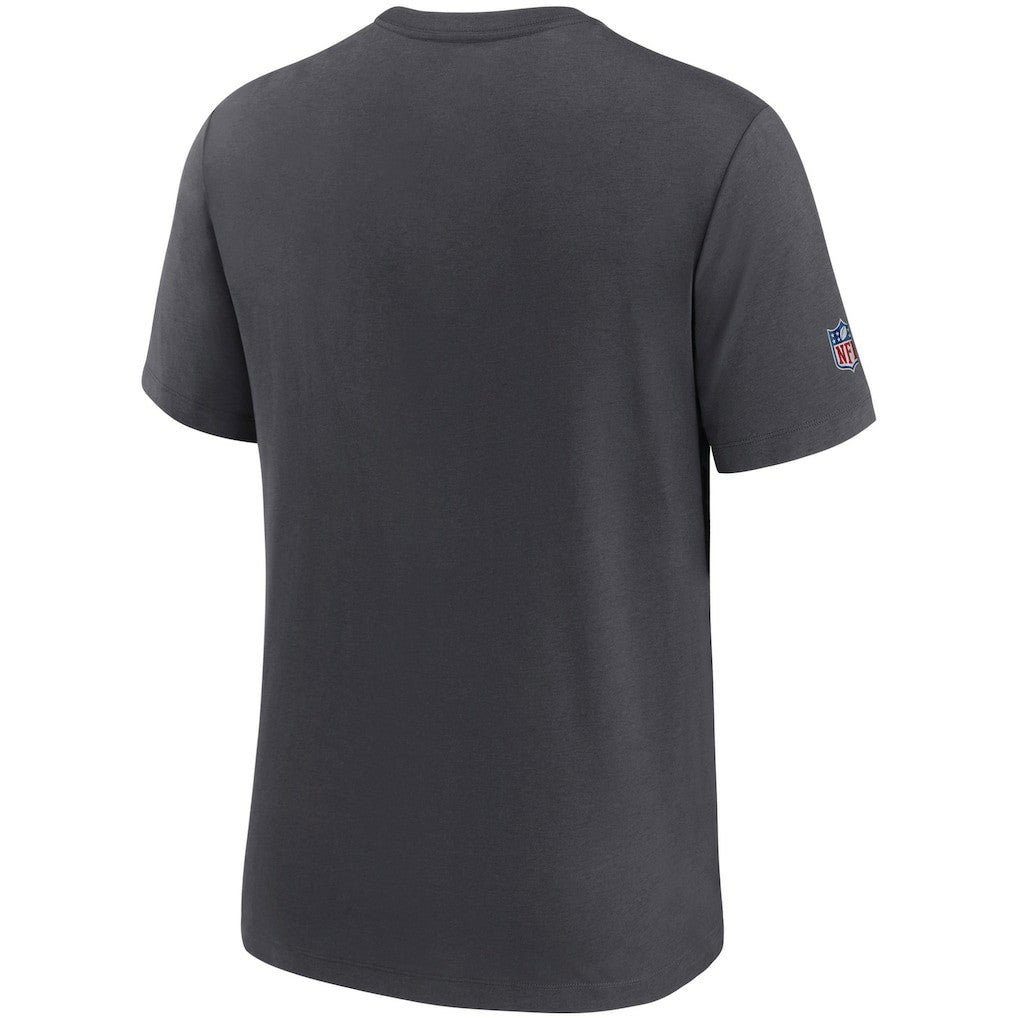 Jacksonville Jaguars NFL Crucial Catch Performance T-Shirt - Charcoal - Nike