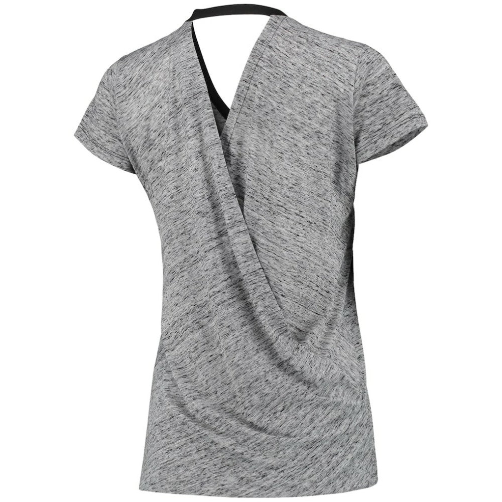 Chicago White Sox Touch Women's Hail Mary V-Neck Back Wrap T-Shirt Outlet
