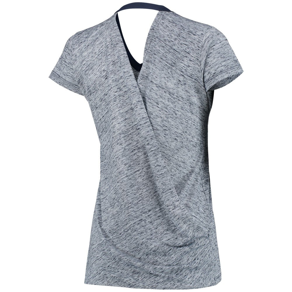 Milwaukee Brewers Touch Women's Hail Mary V-Neck Back Wrap T-Shirt for sale