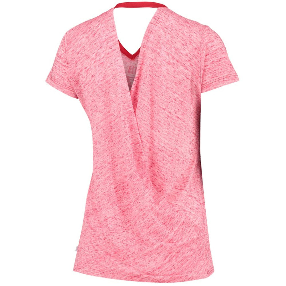 Washington Nationals Touch Women's Hail Mary V-Neck Back Wrap T-Shirt Discount