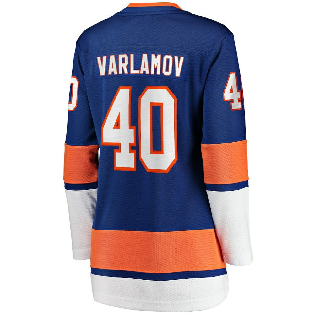 Semyon Varlamov New York Islanders Fanatics Women's Home Breakaway Jersey - Royal | Fanatics discount