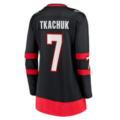 Brady Tkachuk Ottawa Senators Fanatics Women's Home Breakaway Jersey - Black | Fanatics sale