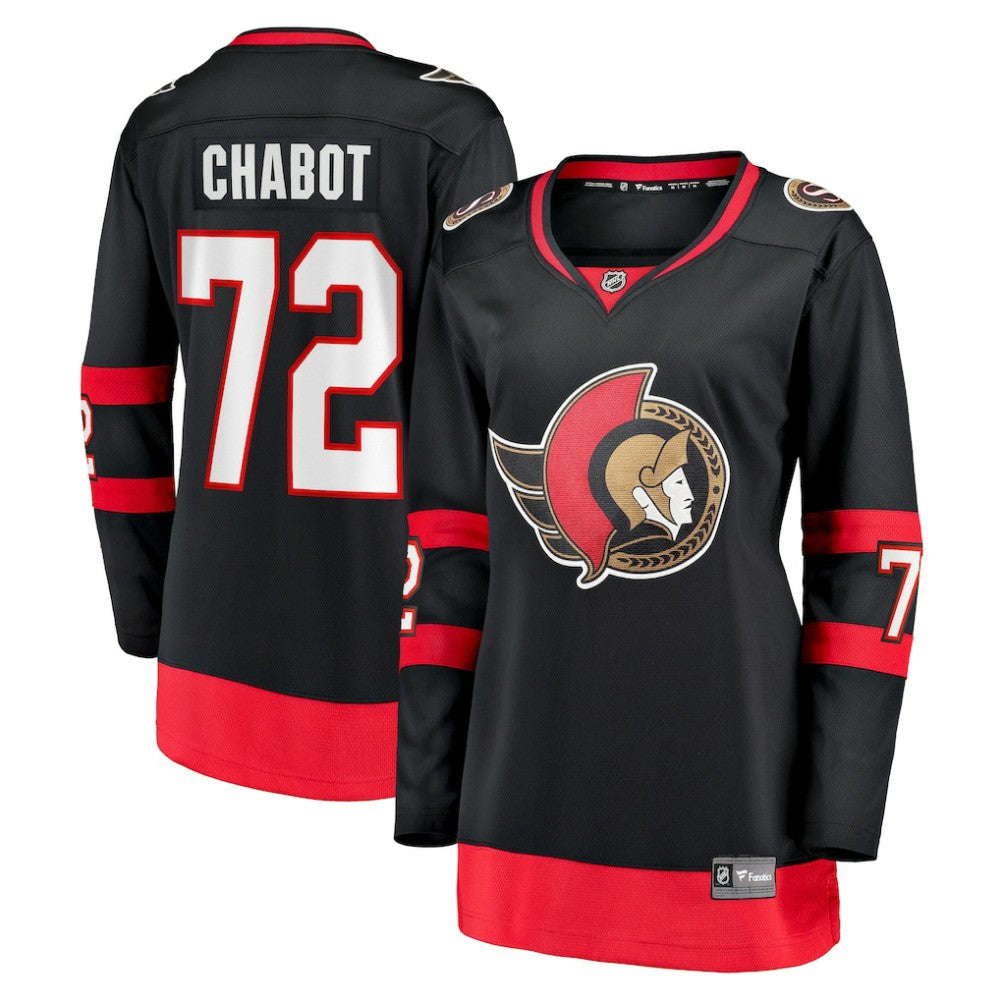 Thomas Chabot Ottawa Senators Fanatics Women's Home Breakaway Jersey - Black | Fanatics on sale