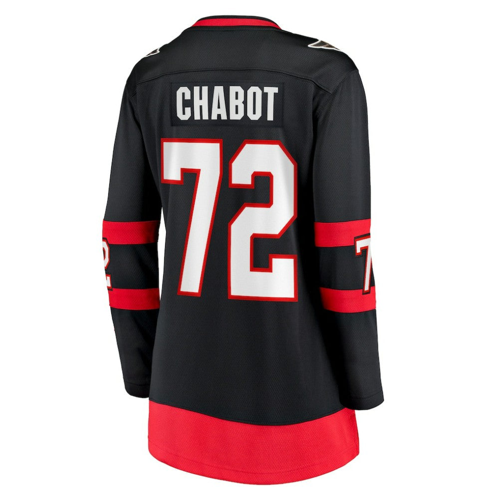 Thomas Chabot Ottawa Senators Fanatics Women's Home Breakaway Jersey - Black | Fanatics on sale