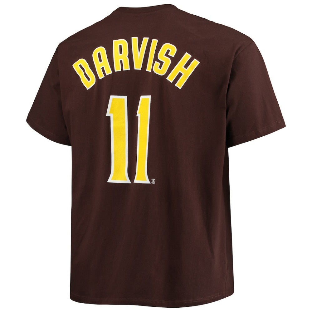 Yu Darvish San Diego Padres Fanatics Big & Tall Name & Number T-Shirt Outlet
