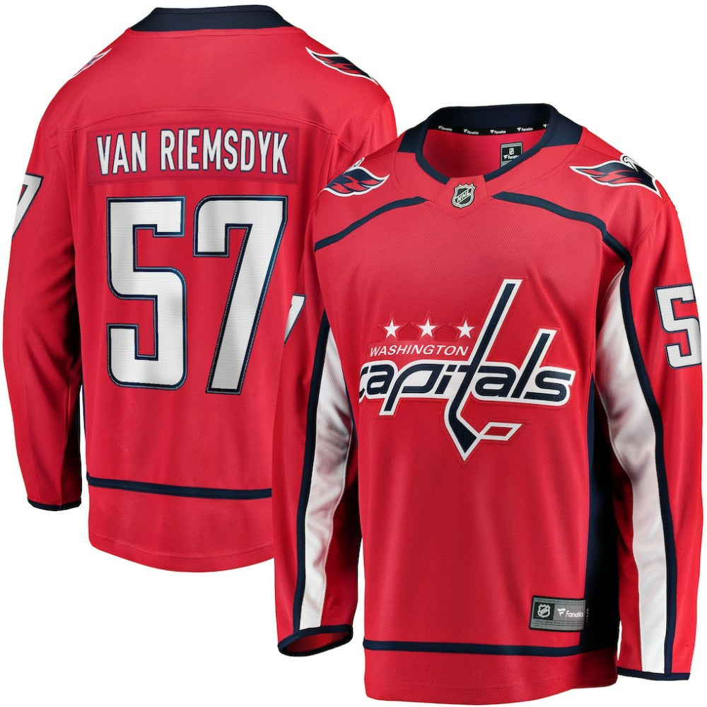 Trevor van Riemsdyk Washington Capitals Fanatics Home Breakaway Jersey - Red | Fanatics sale