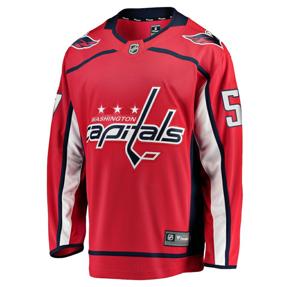 Trevor van Riemsdyk Washington Capitals Fanatics Home Breakaway Jersey - Red | Fanatics sale